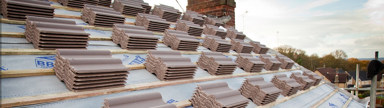 A new tile roof in Nottingham
